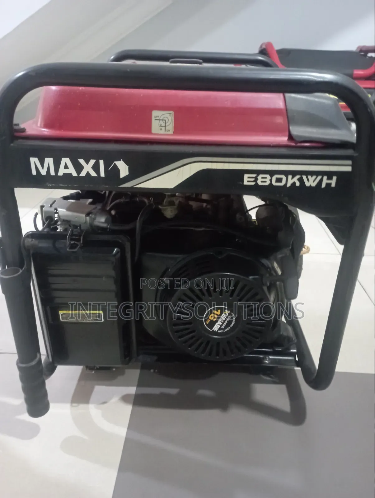 Maxi Generator E80kwh ( Red ) Slightly Used