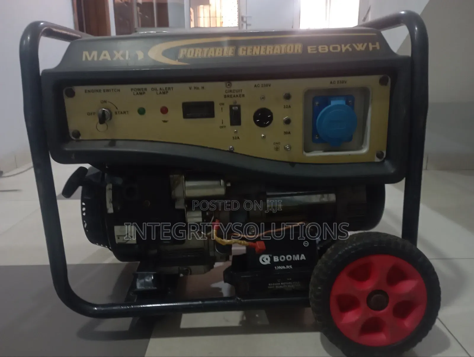 Maxi Generator E80kwh ( Red ) Slightly Used