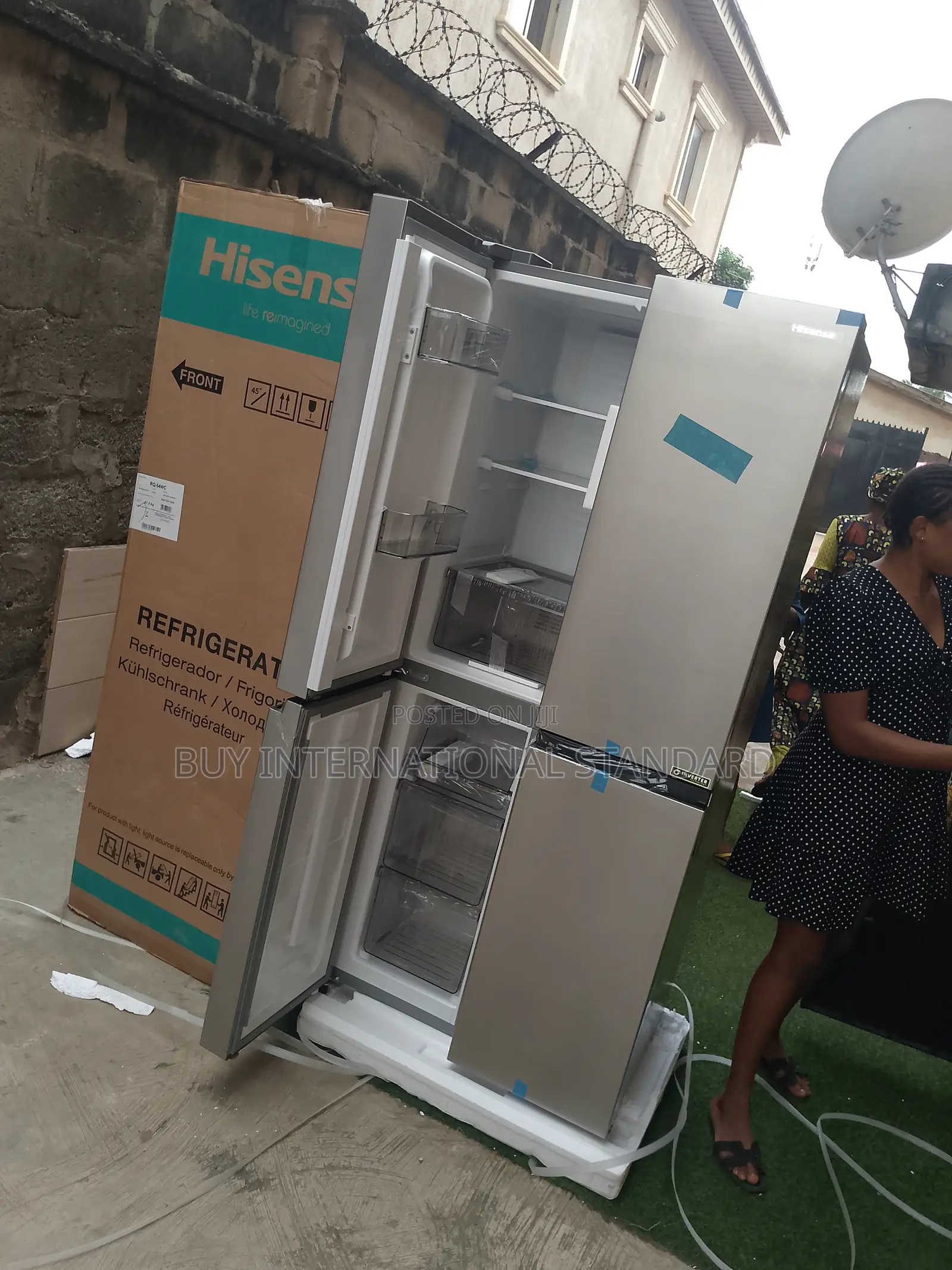 Hisense Cross Door 427l – Led Lighting
