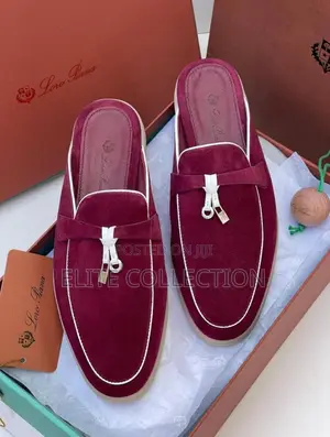 Luxury Loro Piana Half Shoe Original Comes in Branded Box Sizes 37-43