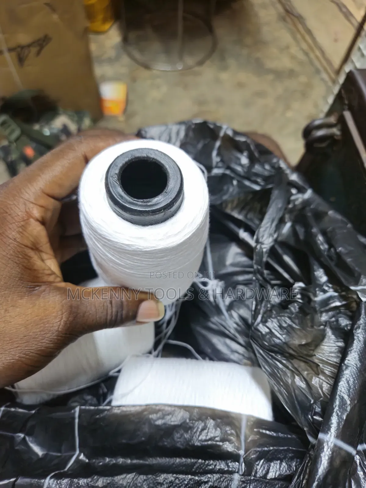 Heavy-duty Polyester Thread.