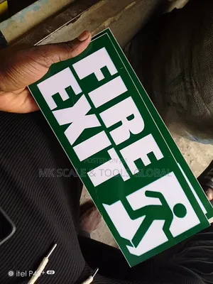 Fire Exit Sign