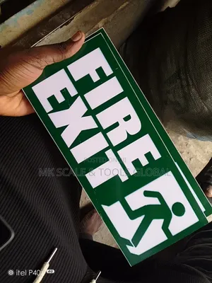 Fire Exit Sign