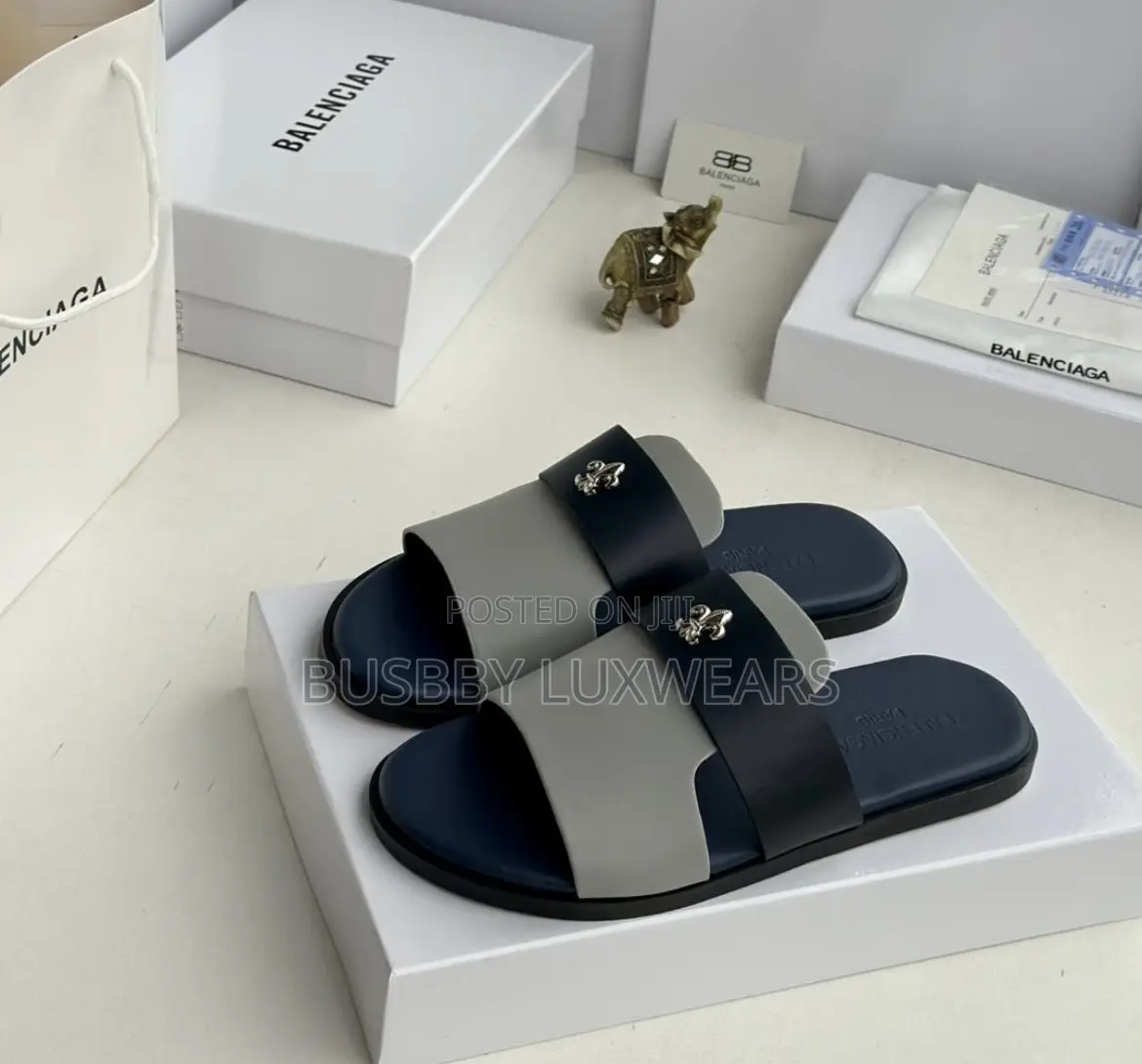 Balenciaga Mens Luxury Slippers in Ikeja - Shoes, Busbby Luxwears | Jiji.ng