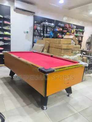 Train Like a Champion With This Coin-Leg Snooker Board