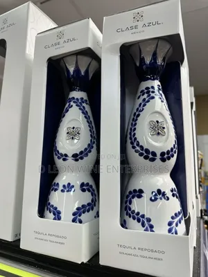 Azul Tequila Cartoon by ( 12 Bottles )