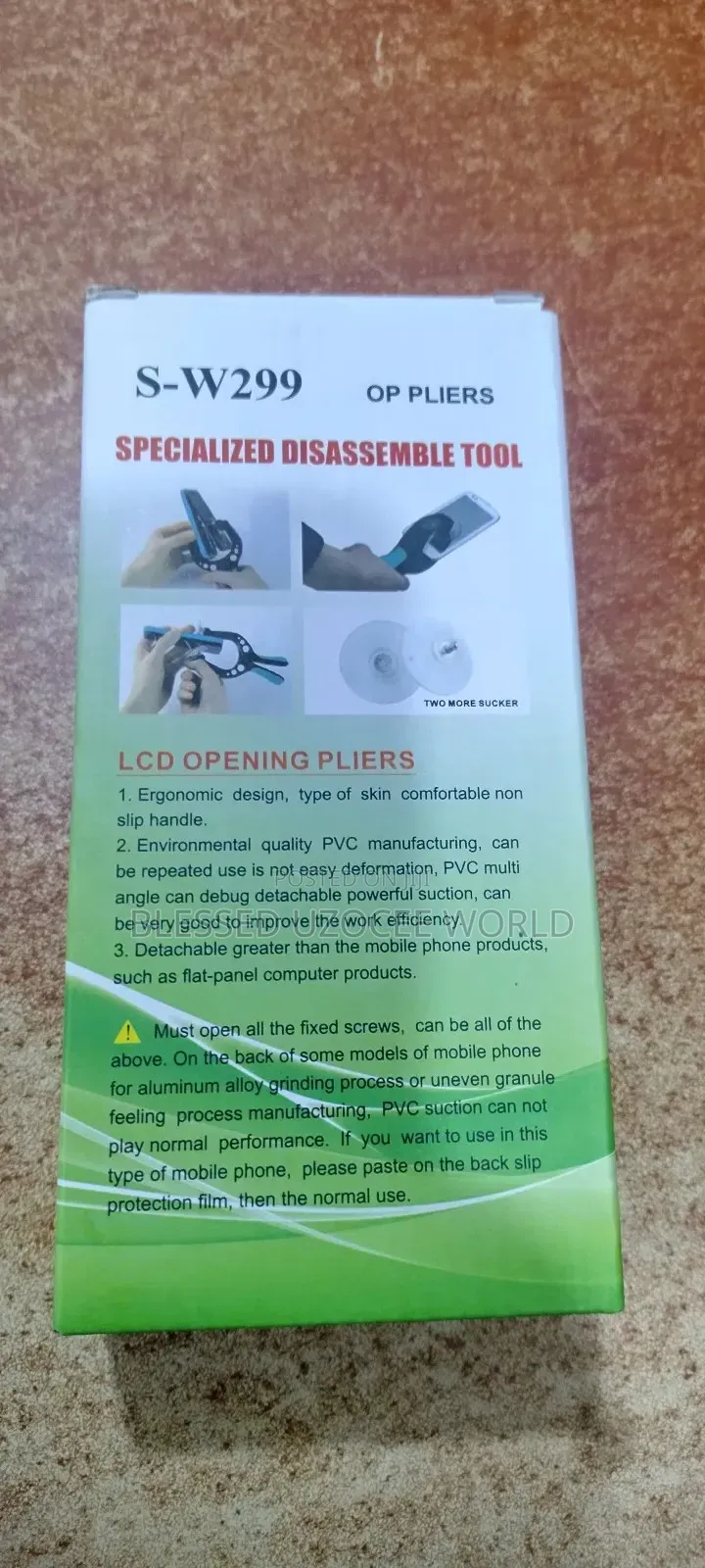 Multi-Angel PVC Suction Cup, LCD Screen Opening Plier Disassemble Tool