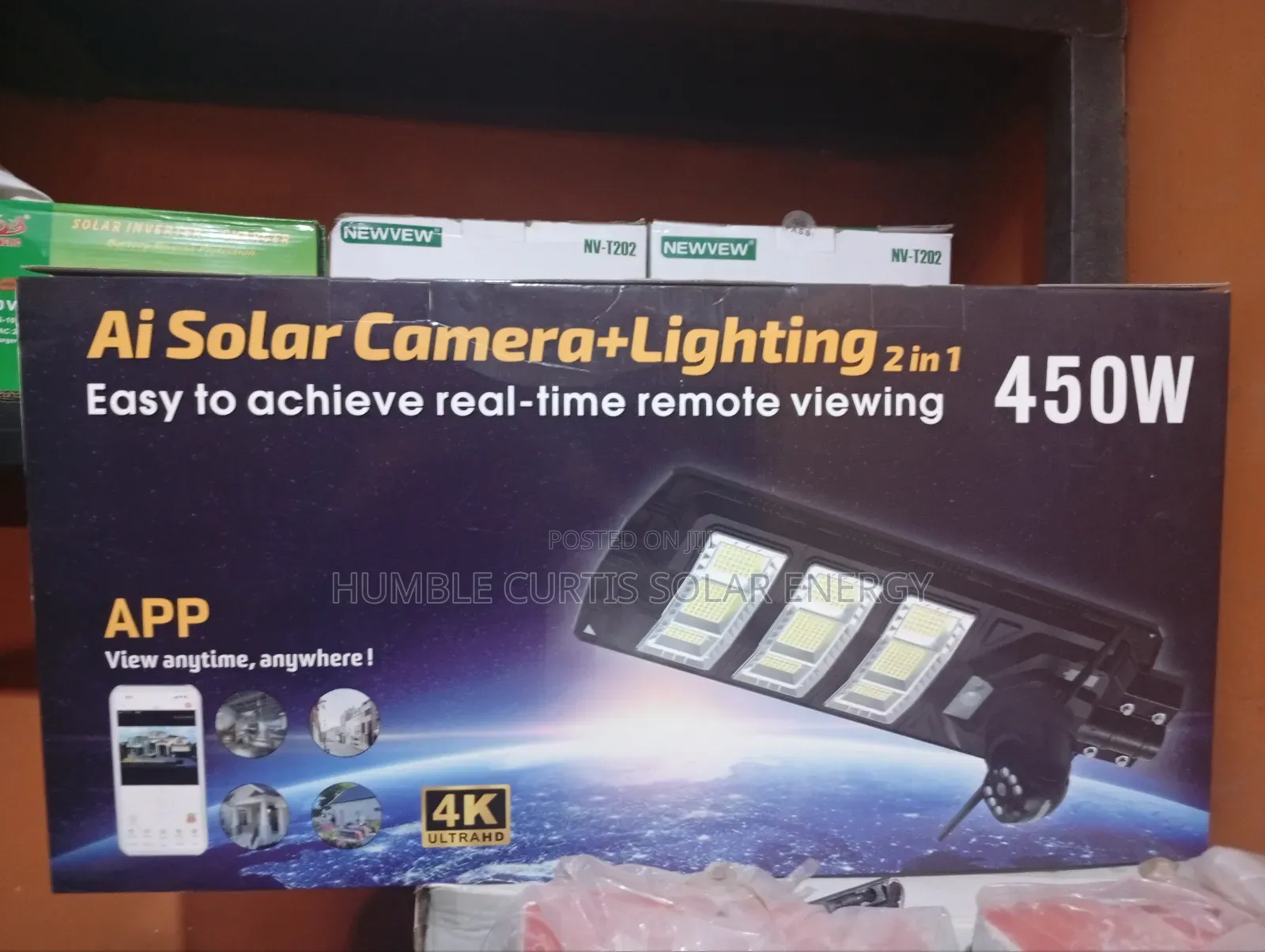 Ai Solar Camera Lighting 450w