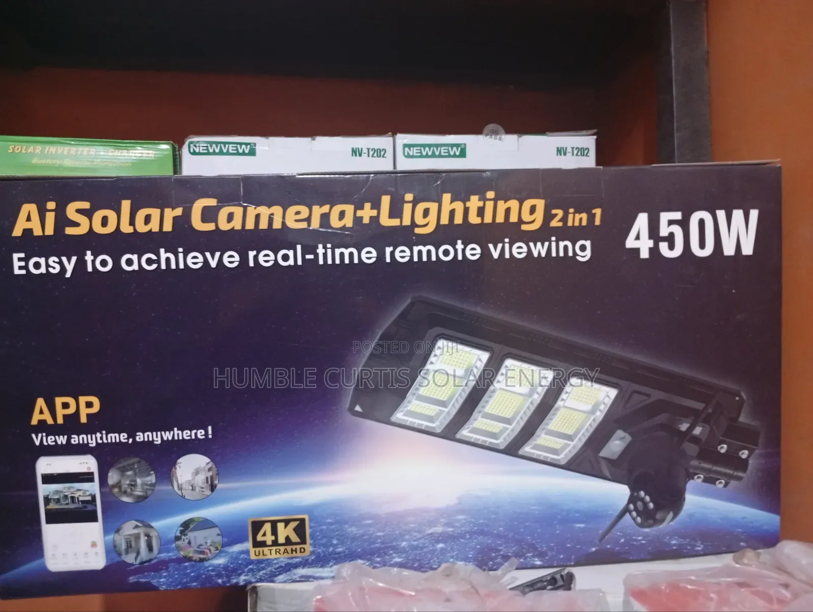 Ai Solar Camera Lighting 450w