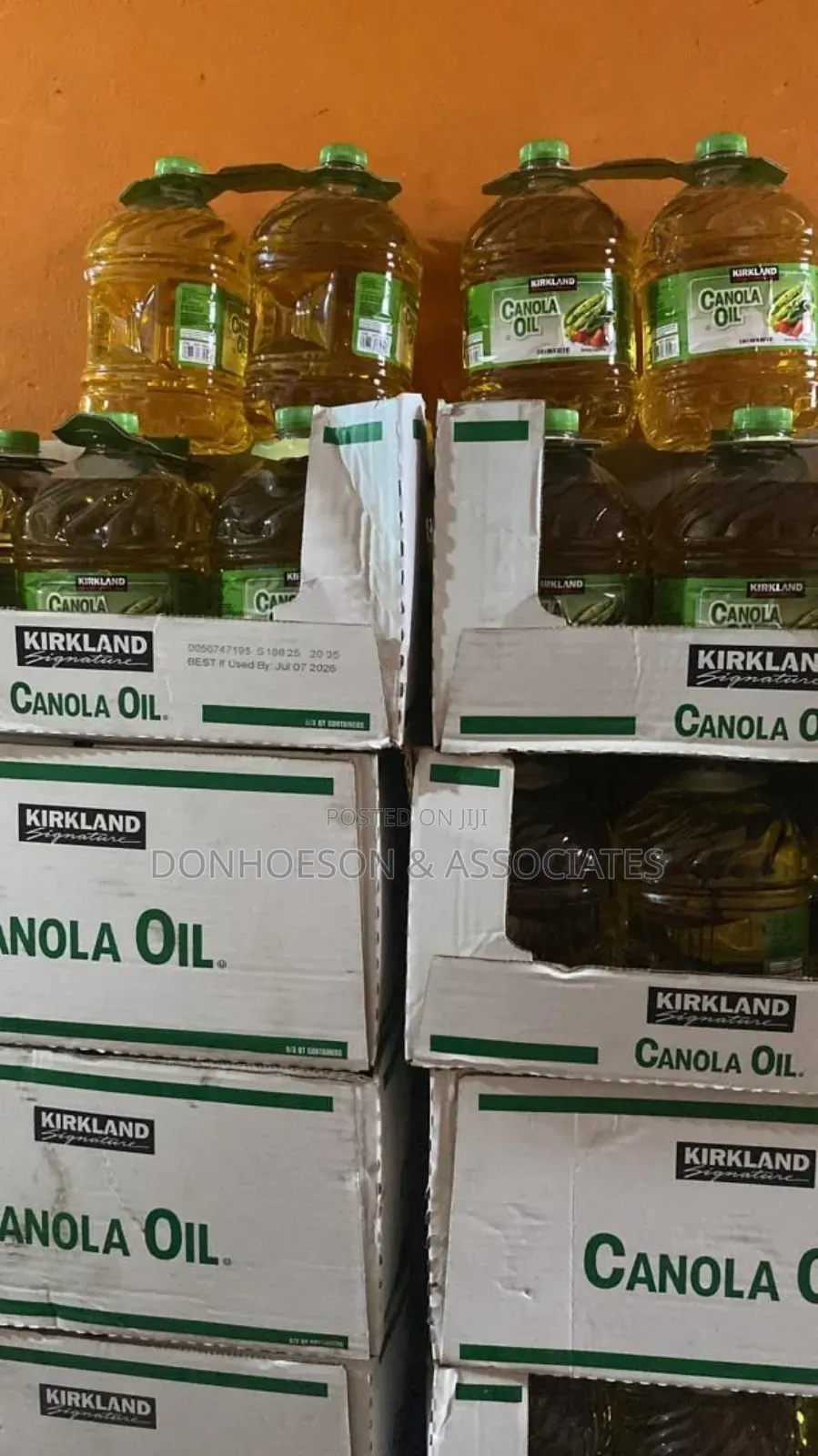 Canola Oil Pack