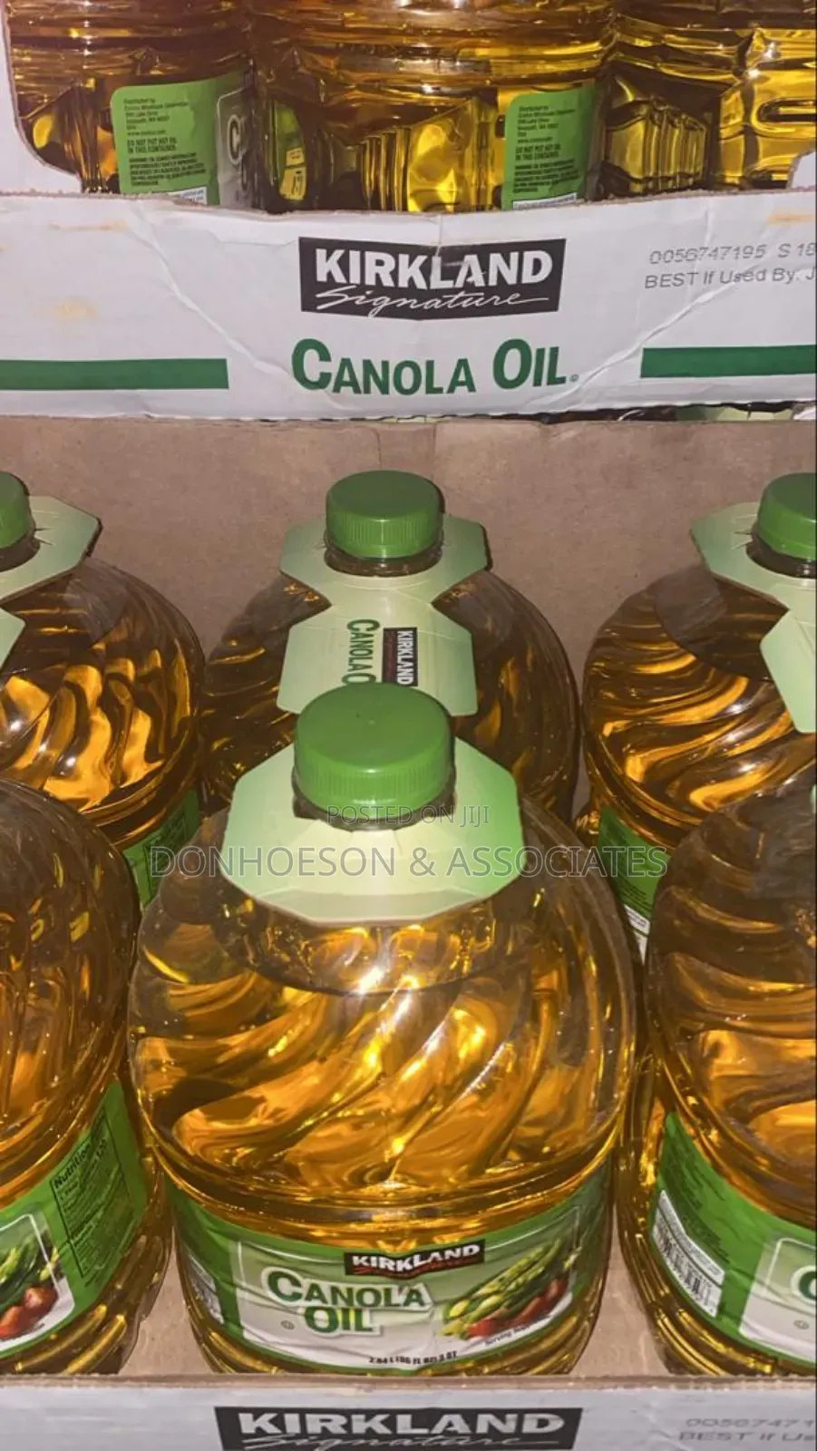 Canola Oil Pack