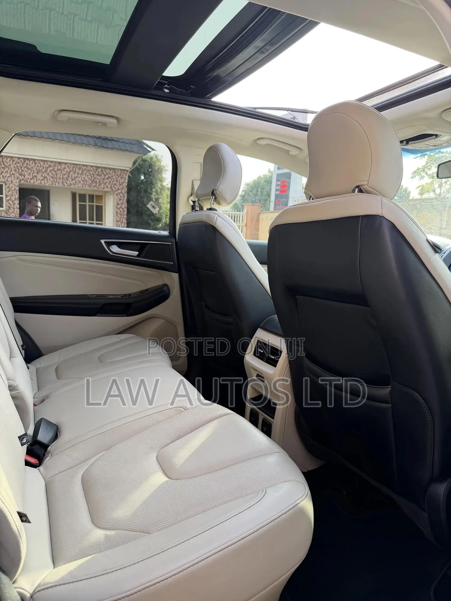 Ford Edge Titanium 4dr AWD 2017 White