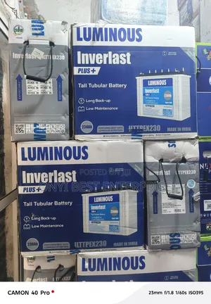 Luminous Inverlast Plus Tubular Battery 230ah 12v Solar Battery