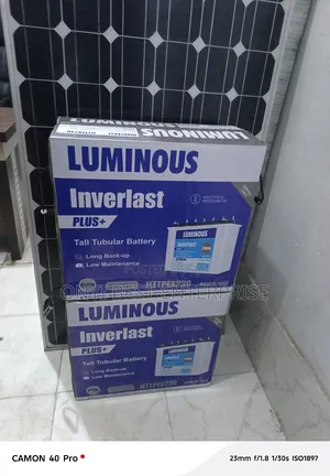 Luminous Inverlast Plus Tubular Solar Battery 12v /230ah