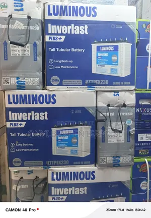 12v 230ah Luminous Inverlast Plus Available 230ah