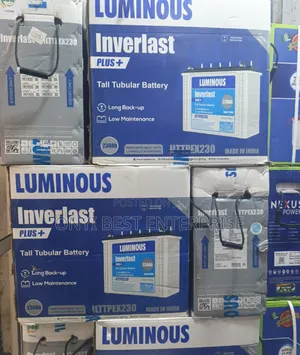 Luminous Inverter Tubular Inverlast Battery Plus 12v 230ah