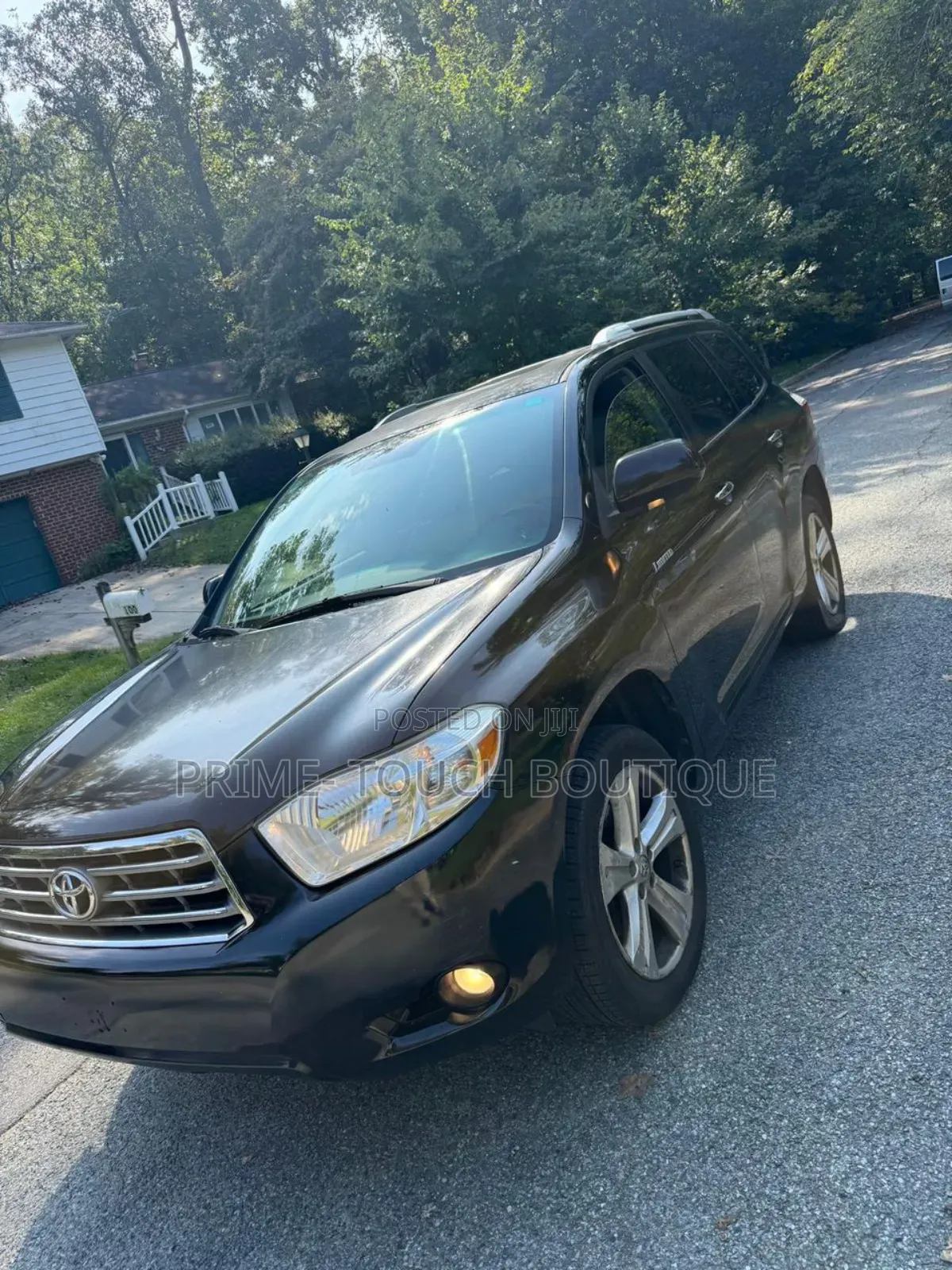 Toyota Highlander Limited 2011 Black