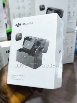 Dji Mic Mini Microphone (2 Tx + 1 Rx + Charging Case) Wireless Anc Mic