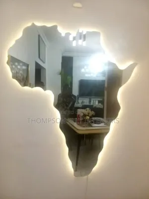 Map of Africa Decorative Mirror and Other Beautiful Mirror Designs