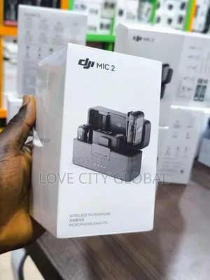 Dji Mic 2 Microphone (2 Tx +1 Rx + Charge Case) Wireless Lavalier 250m