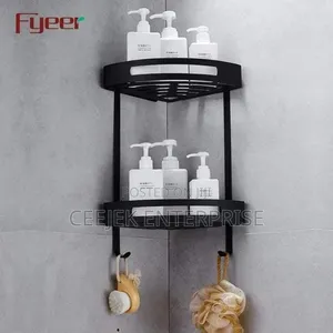 Black Corner Shelve