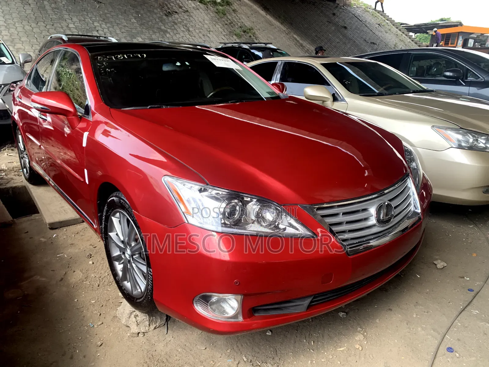 Lexus ES 350 2010 Red