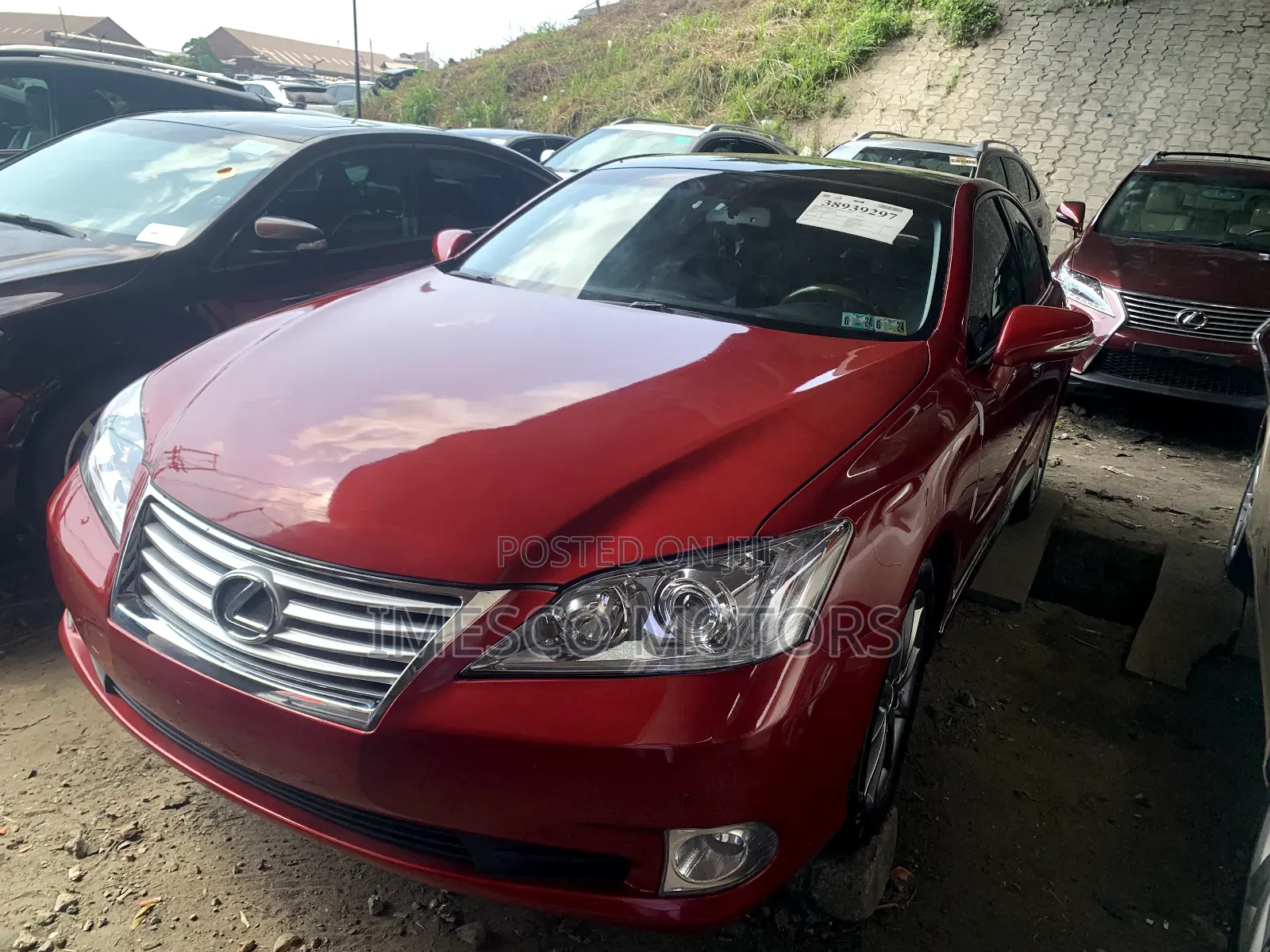 Lexus ES 350 2010 Red