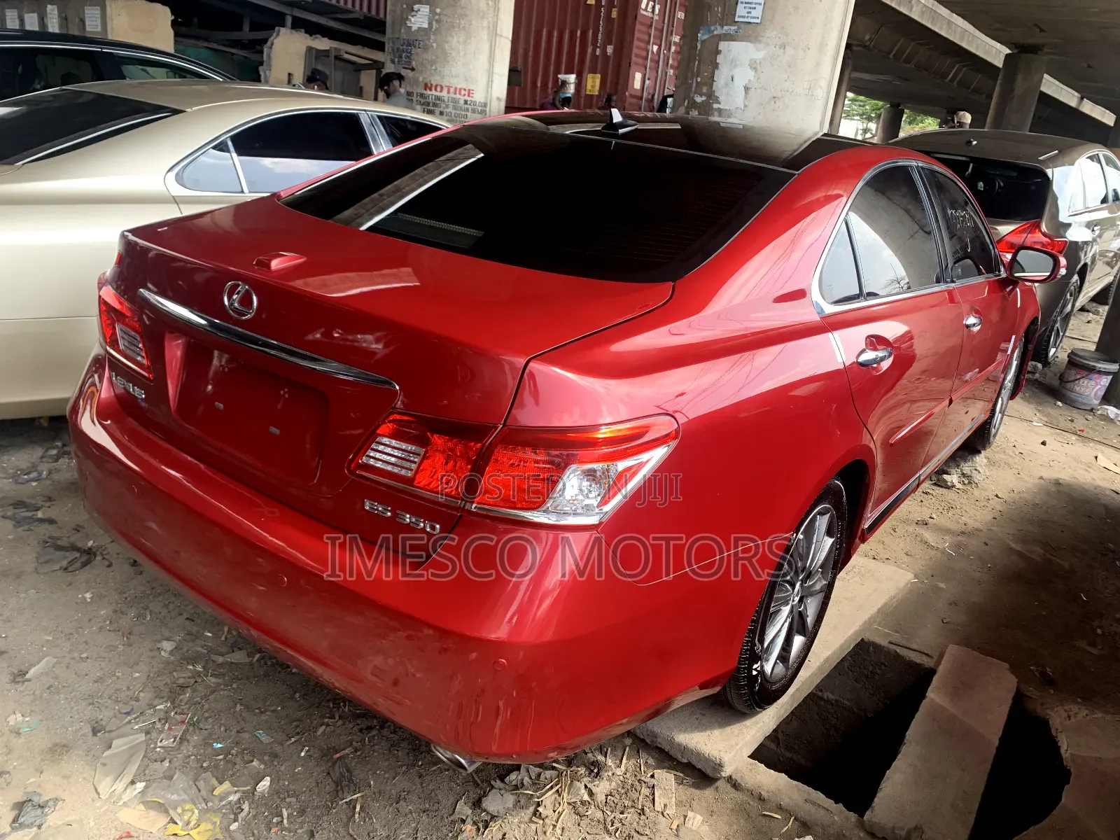 Lexus ES 350 2010 Red