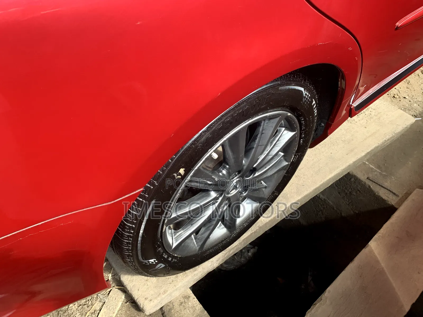 Lexus ES 350 2010 Red