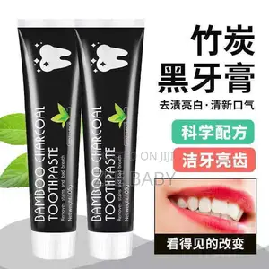 Bamboo Charcoal Toothpaste – Natural Whitening Fresh Breath