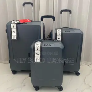 Set of 3 Rubber Luggage Traveling Box