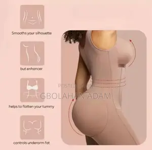Fajas High Compression Girdle Mid Thigh With Bra