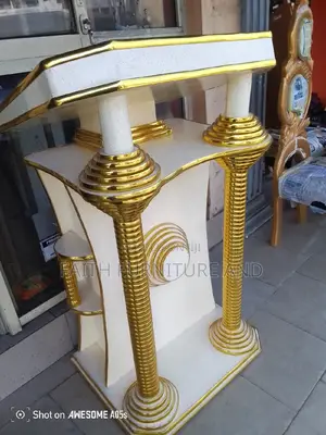 2 Pillers Modern Church Pulpit