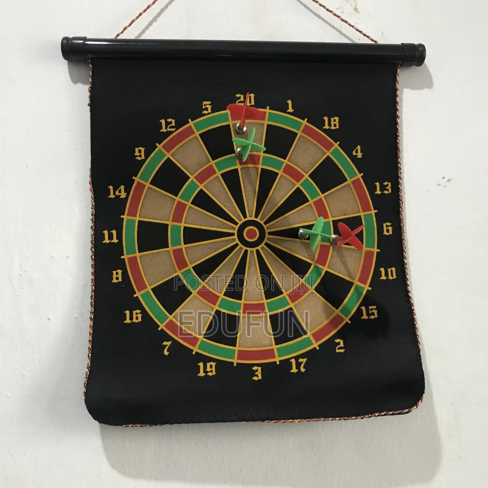 Foldable Magnetic Dart Board Set