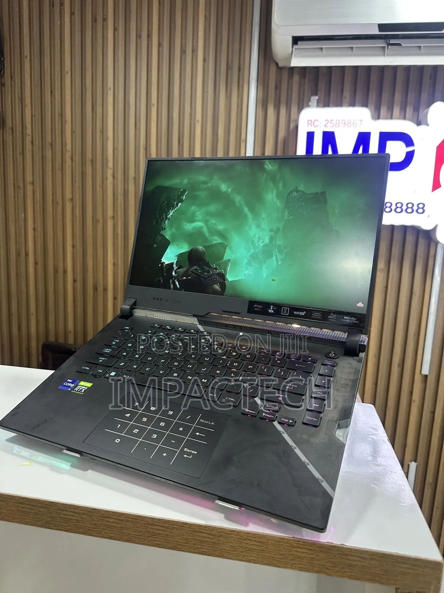 Laptop Asus ROG Strix SCAR 15 32GB Intel Core i9 SSD 1T