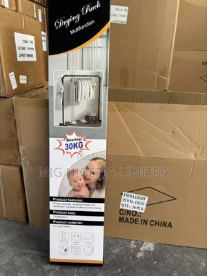 Single Pole Cloth and Bag Hanger 30kg