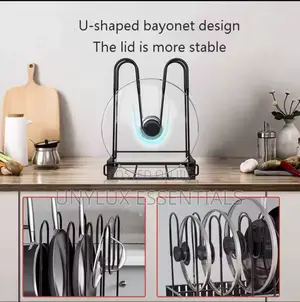 5 Tiers Pan Pot Organizer Rack