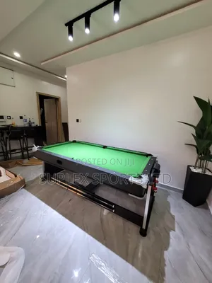 7ft 4in1 Snooker, Table Tennis, Airhorkey and Diny Table
