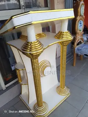 2 Pillers Modern Church Pulpit