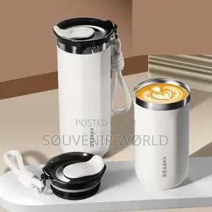 Insulated Stainless Steel Coffee Tumbler | Leak-proof Travel Mug