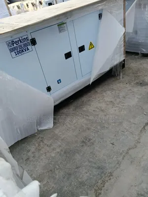 The Big 100kva Perkins Soundproof Generator