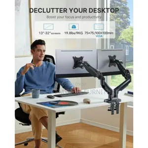 Monitor Stand 13 to 32 Inch Swivel Vesa Bracket With C Clamp