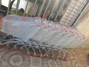 60liters Supermarket Trolley Stainless