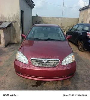 Toyota Corolla 2005 Red
