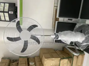 Rechargeable Solar Fan