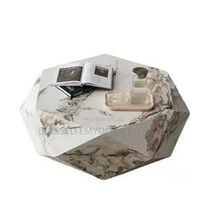 Marble Diamond Cut Coffee Table