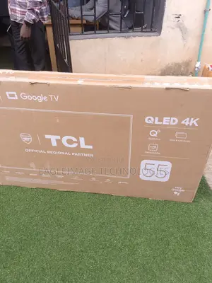 New TCL 55" Qled Smart Tv With Dolby Vision Atmos