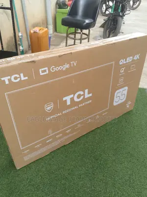 New TCL 55" Qled Google Smart Tv Dolby Atmos Sound