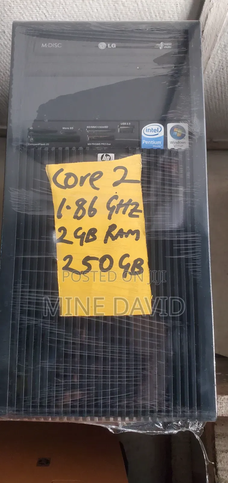 Desktop Computer HP 2GB Intel Core 2 Duo HDD 256GB