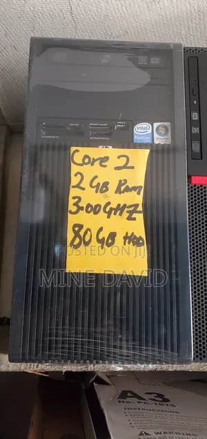 Desktop Computer HP 2GB Intel Core 2 Duo HDD 256GB